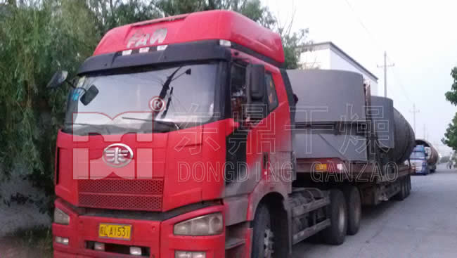 東鼎煤泥烘干機發(fā)貨