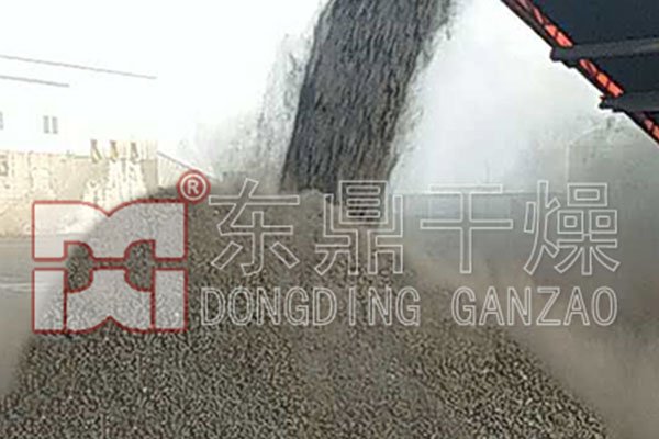 高效吞吐懷仁星光煤泥烘干機項目新年開機投產運行