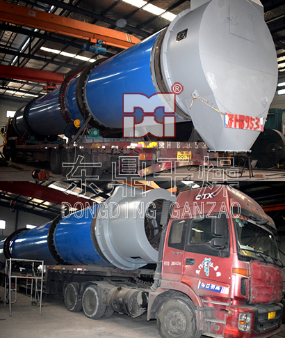 2018東鼎煤泥烘干機發貨